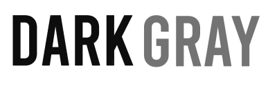 DARKGRAY LOGO white